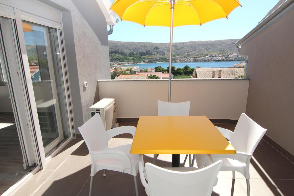 Apartment Villa Franci Pag Town Exterior foto