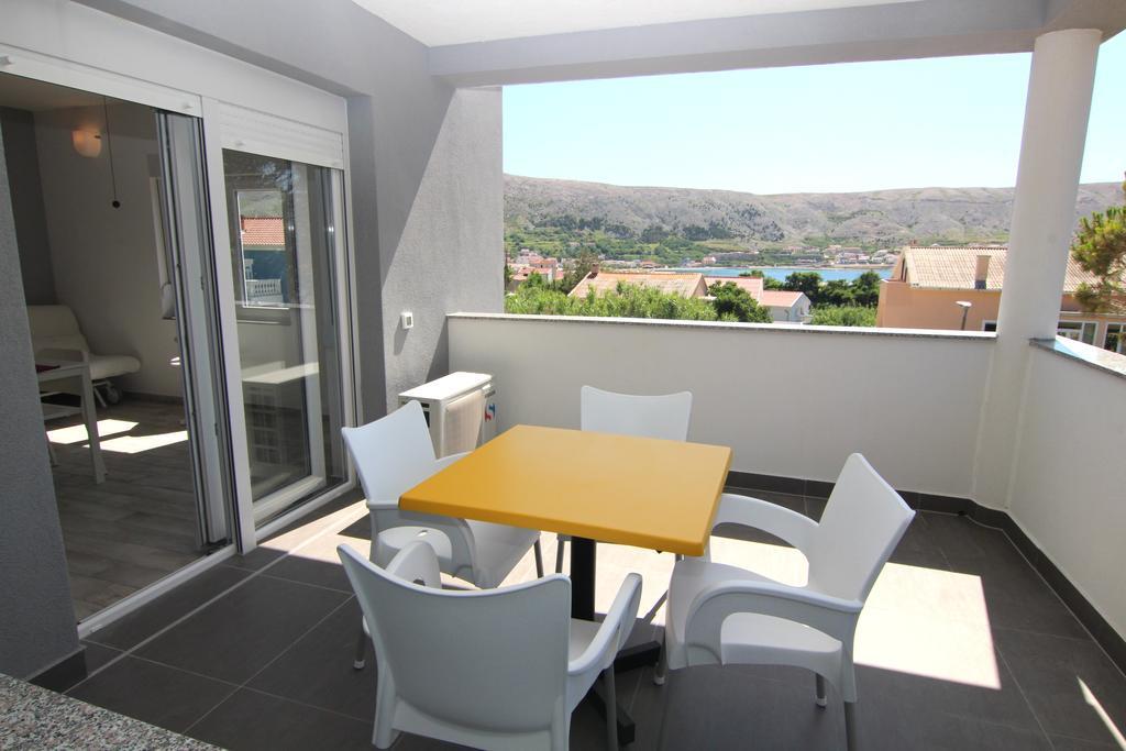 Apartment Villa Franci Pag Town Exterior foto